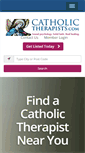 Mobile Screenshot of catholictherapists.com